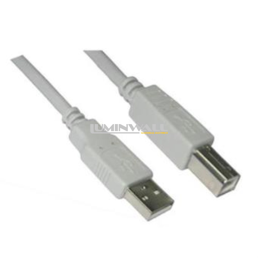 Cabo USB A Macho - USB B Macho Bege (4,5 mts) NANOCABLE