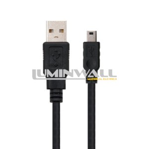 Cabo USB A Mini Macho - USB B Macho (4,5 mts) NANOCABLE