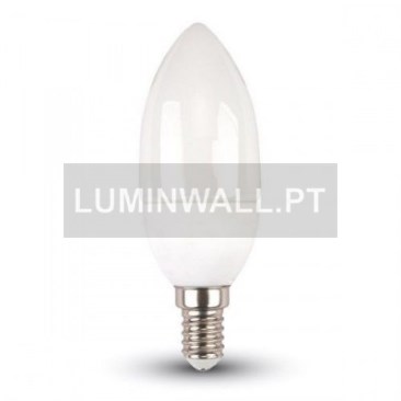 Lâmpada LED C37 Chama 7W E14 630Lm 4000K