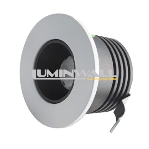 Downlight LED BRONO 3W Redondo Fixo Aluminio IP20 CRI>90 2700K 300LM