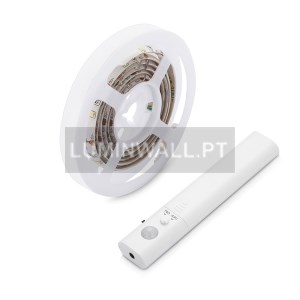 Fita LED 1000mm com Sensor de Movimento 3W 6400K