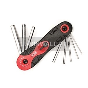 Chave Torx Metálica Retráctil KIT de 8 Peças