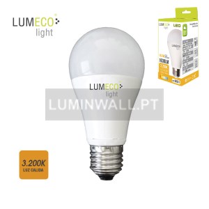 Lâmpada Standard LED E27 16,5W 1630Lm 3.200K Branco Quente