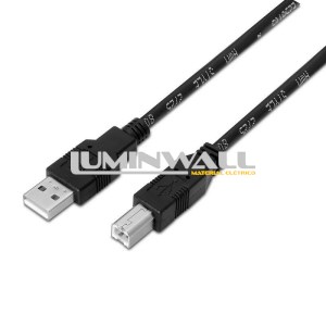 Cabo USB A Macho - USB B Macho (3 mts) AISENS