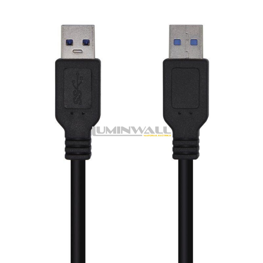 Cabo USB 3.0 A Macho - USB 3.0 A Macho (2 mts) AISENS