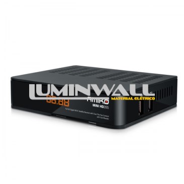 Receptor Satélite Mini Full HD Ethernet AMIKO
