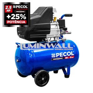 Compressor coaxial 2,5HP 50 litros CC50 PECOL