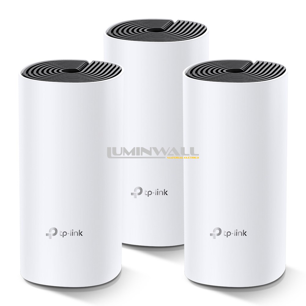 Sistema MESH Wireless Deco M4 Pack de 3 Un. Dual-band (2,4 GHz / 5 GHz) Gigabit Ethernet TP-LINK