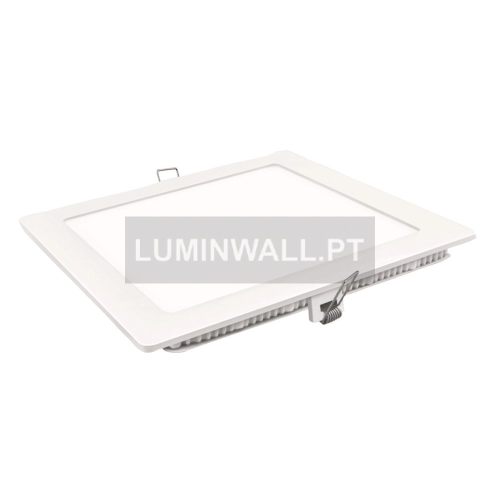 Downlight LED Quadrado Branco 12W 4000K