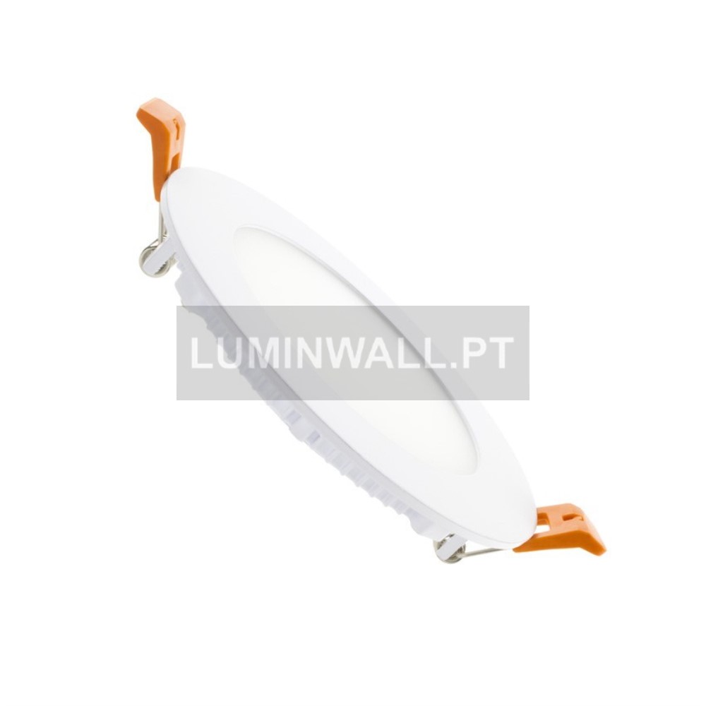 Downlight LED Redondo Branco 6W 2700K