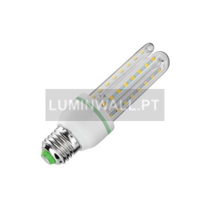 Lâmpada LED E27 Tubular U 12W 6000K