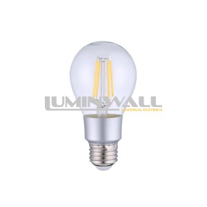 Lâmpada LED E27 A60 Filamento Smart Wi-Fi 7W Branco Quente 2700K 750Lm SHELLY