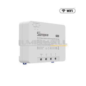 Interruptor Inteligente Wi-Fi de Alta Potência c/ Medição de Energia SONOFF POWR3