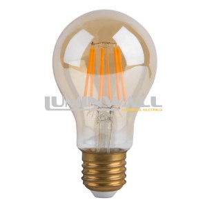 Lâmpada LED Filamento Vintage 2W A60 E27 2200K